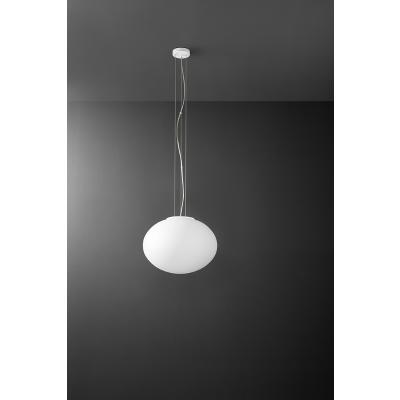 SOSPENSIONE IN VETRO BIANCO